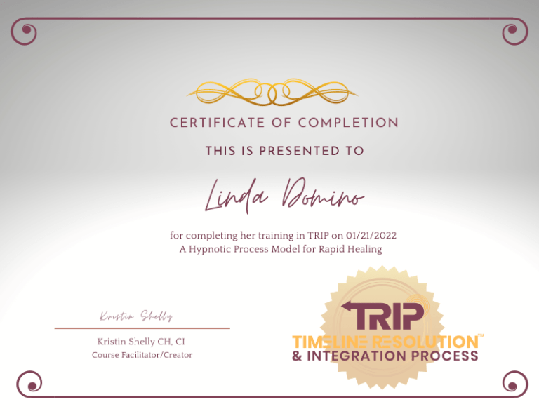Advanced training in the TRIP Method with Kristin Shelly